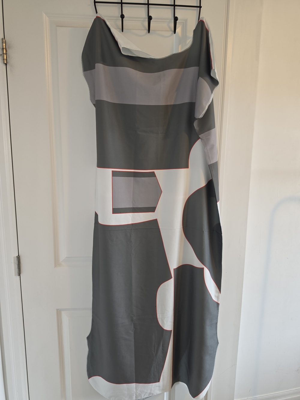 African Bubu- Grey Pattern